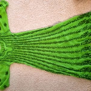 Kashmiri hand embroidered dress